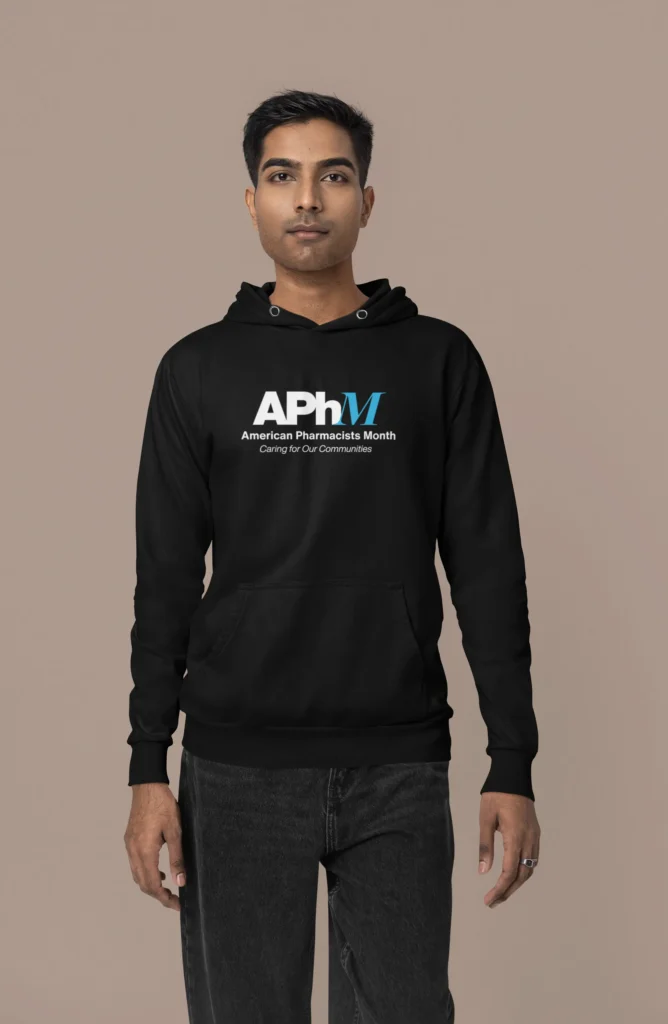 Black Hoodie Text Logo